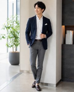 男性のジャケットスタイル